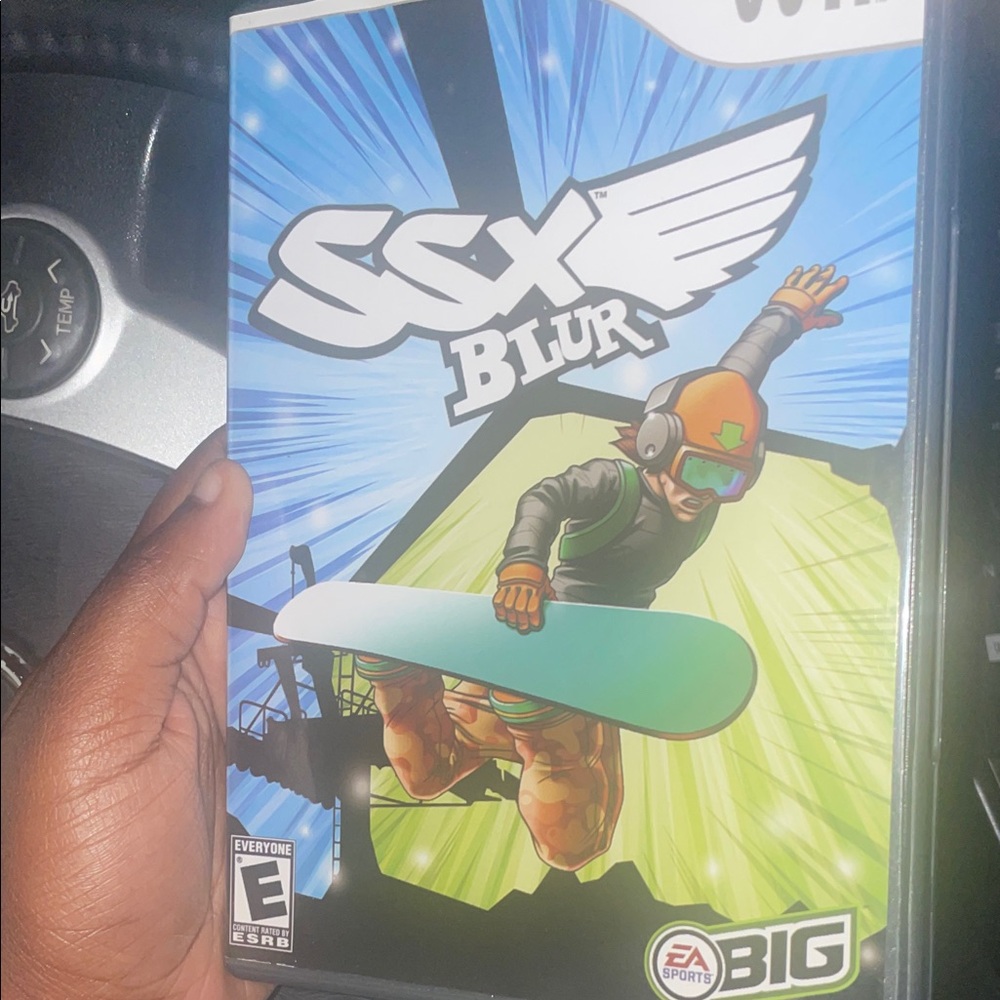 SSX Blur for Nintendo Wii - Black and Green